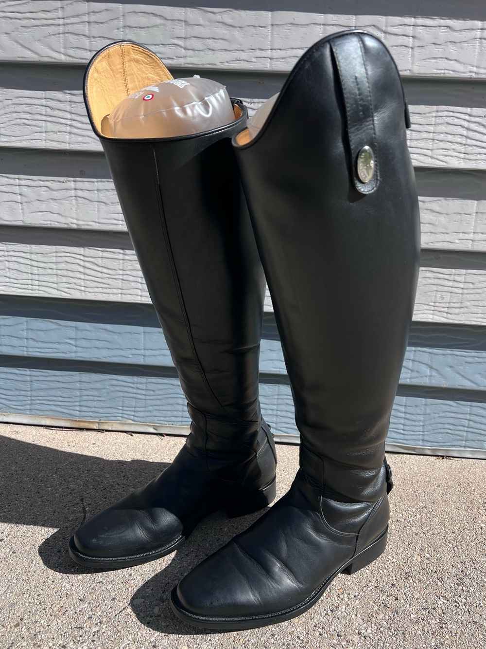 DeNiro Tricolore Amabile Smooth Dress Boots 38 MA